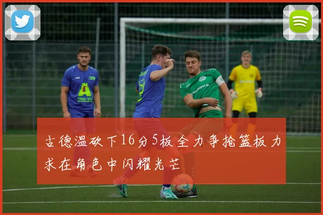 古德温砍下16分5板全力争抢篮板力求在角色中闪耀光芒