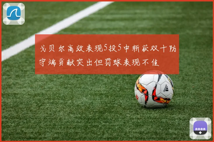 戈贝尔高效表现5投5中斩获双十防守端贡献突出但罚球表现不佳